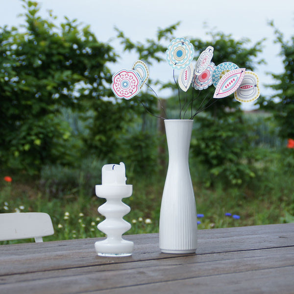 Bastelset Papierblüten "Blom"