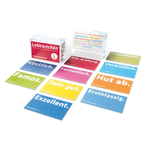 Lobkärtchen - Erwachsene