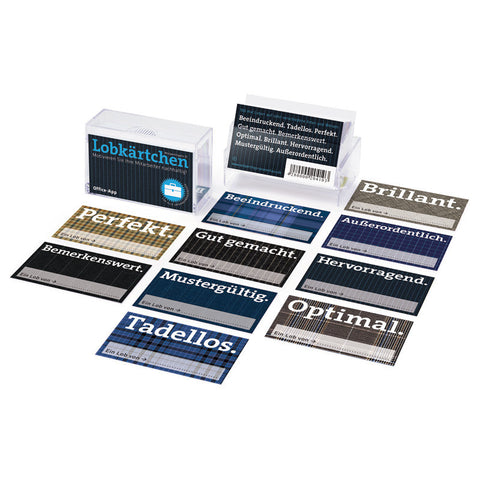 Lobkärtchen - Mitarbeiter