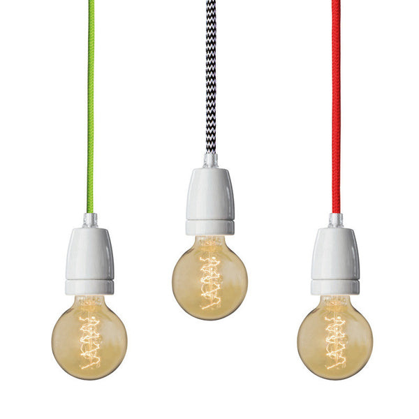 Textilkabel-Lampe NUD Classic