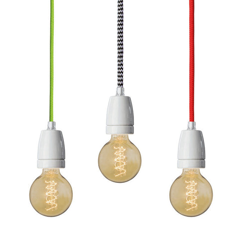 Textilkabel-Lampe NUD Classic