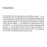 Wortlicht - Wünsche zur Geburt