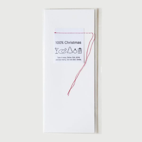 Karte - 100% Christmas
