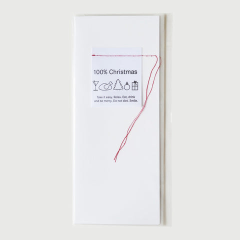 Karte - 100% Christmas