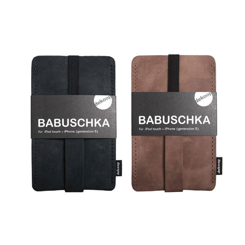 Babuschka für iPhone 5 - Leder