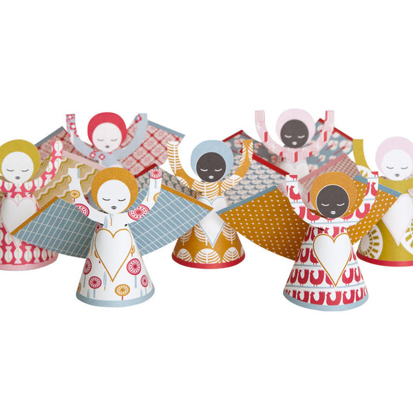 Bastelset Papierengel "Sing"