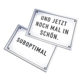 Haftnotizen "Feierabend"