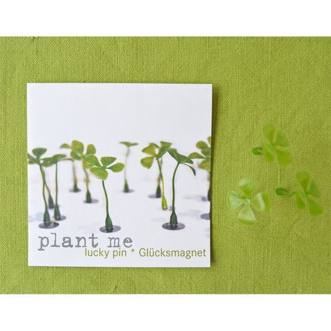 Glücksmagnete "Plant me"