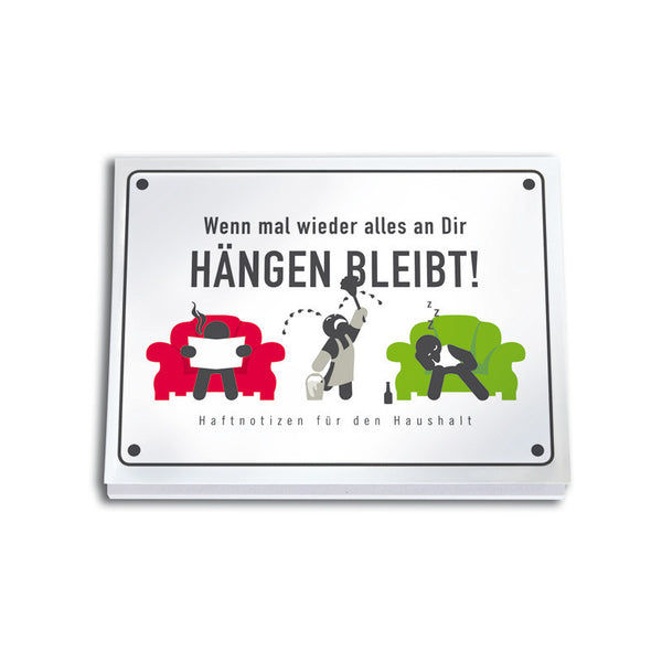 Haftnotizen "Hausputz"