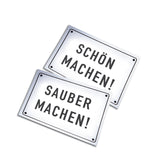 Haftnotizen "Hausputz"