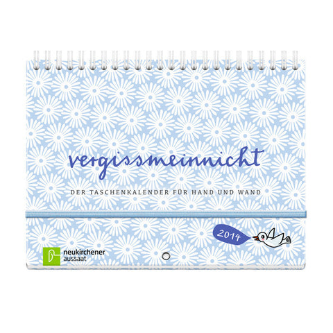 Taschenkalender "Vergissmeinnicht"