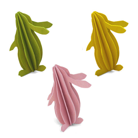 3D-Holzhase klein von lovi 11 cm