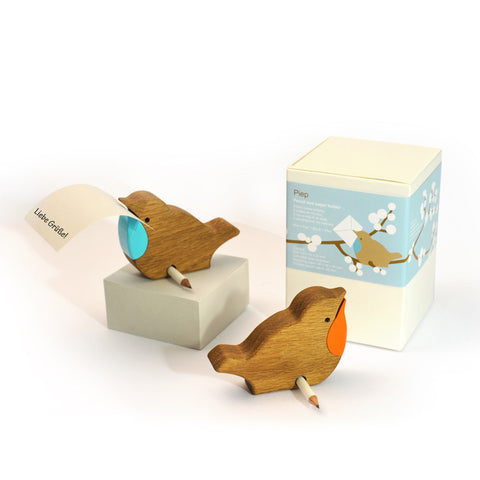 Stift- und Zettelhalter "Piep"