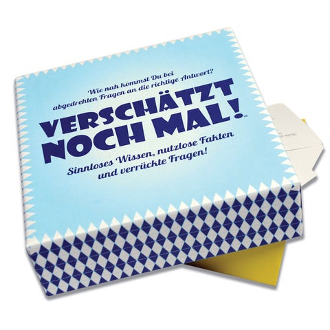 Verschätzt nochmal