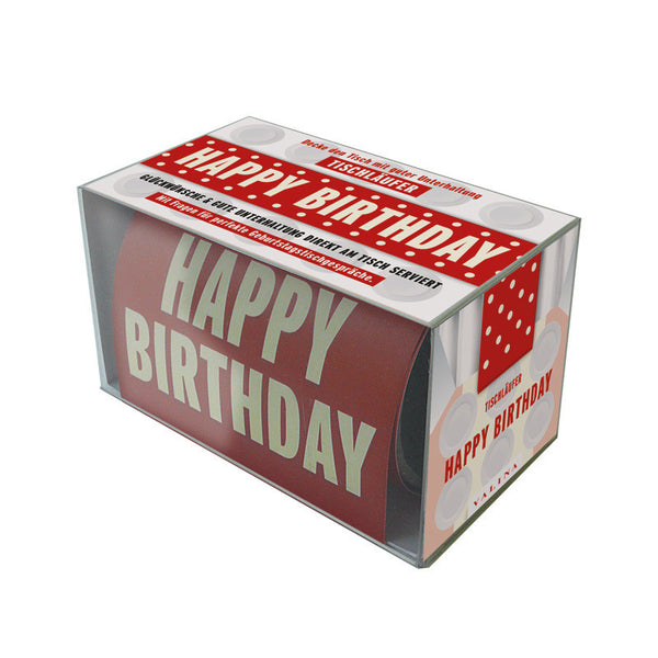 Tischläufer "Happy Birthday"