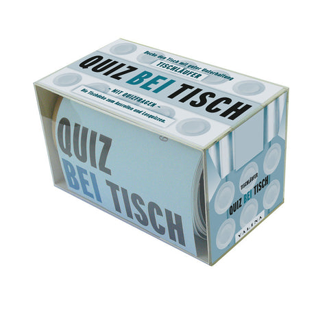 Tischläufer "Quiz bei Tisch"
