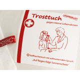 Trosttuch "Auf Regen folgt Sonnenschein"