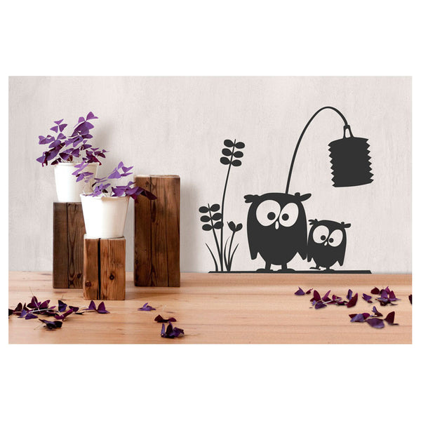 Wandsticker "Lotta und Mathilda mit Lampion"